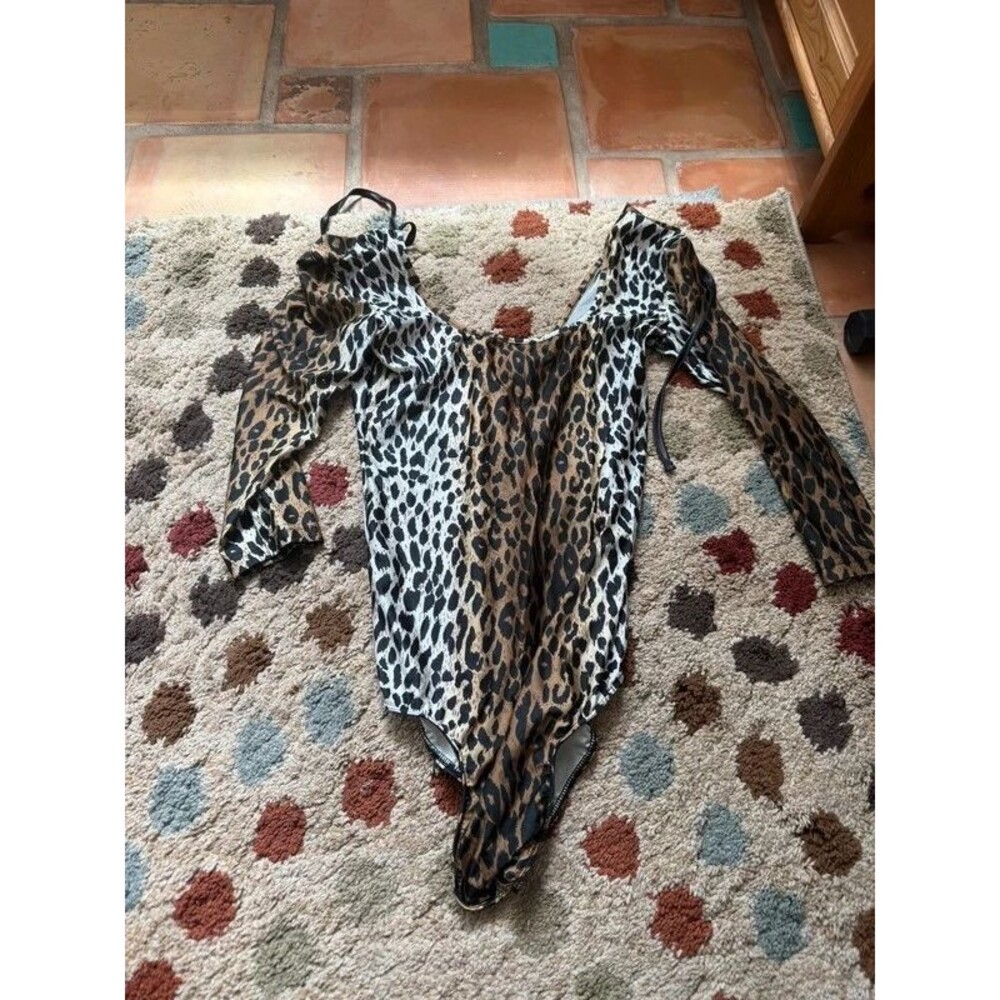 Cheetah bodysuit Halloween costume